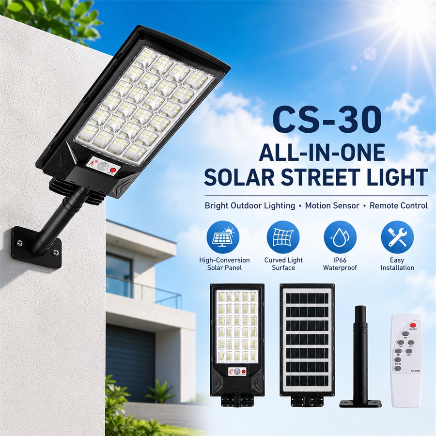 CS-280LED Solar Garden Wall Light