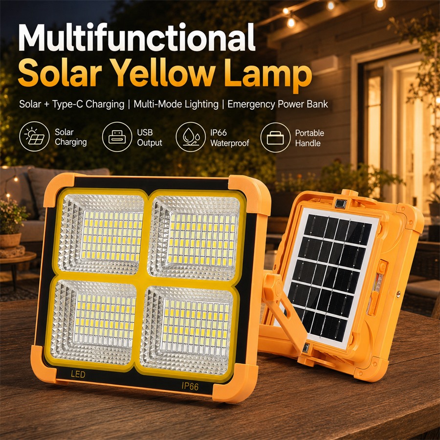 CS-288LED Multifunction Solar Rechargeable Light