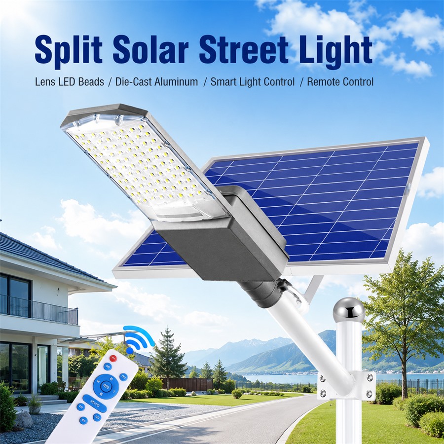 CS-88LED Lens Split Solar Street Light