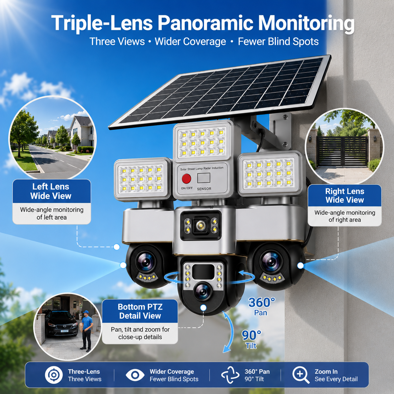 CS-45LED Solar Monitoring Light image 2
