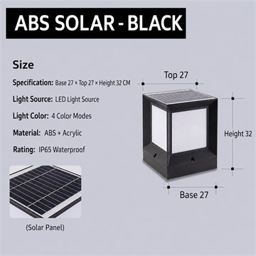 Lawn Spike Light / Solar Post Cap Light image 10