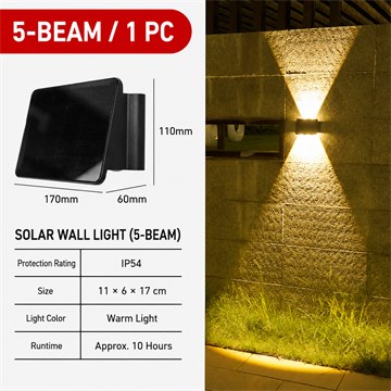 Solar Wall Light image 9