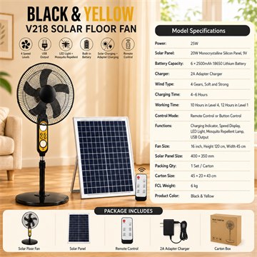 CS-V218 black model specifications