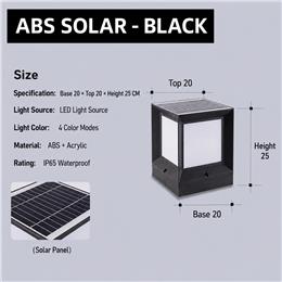 Lawn Spike Light / Solar Post Cap Light image 9
