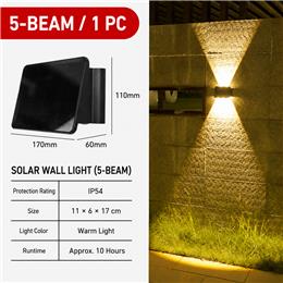 Solar Wall Light image 9